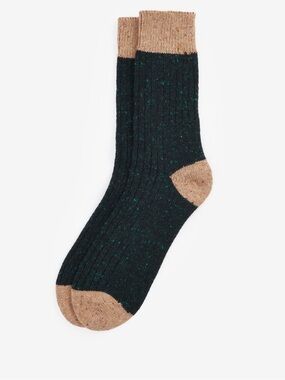 Barbour Houghton Stretch Wool Blend Crew Socks